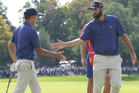 Scottie Scheffler and Patrick Cantlay put the Americans back in control at Presidents Cup