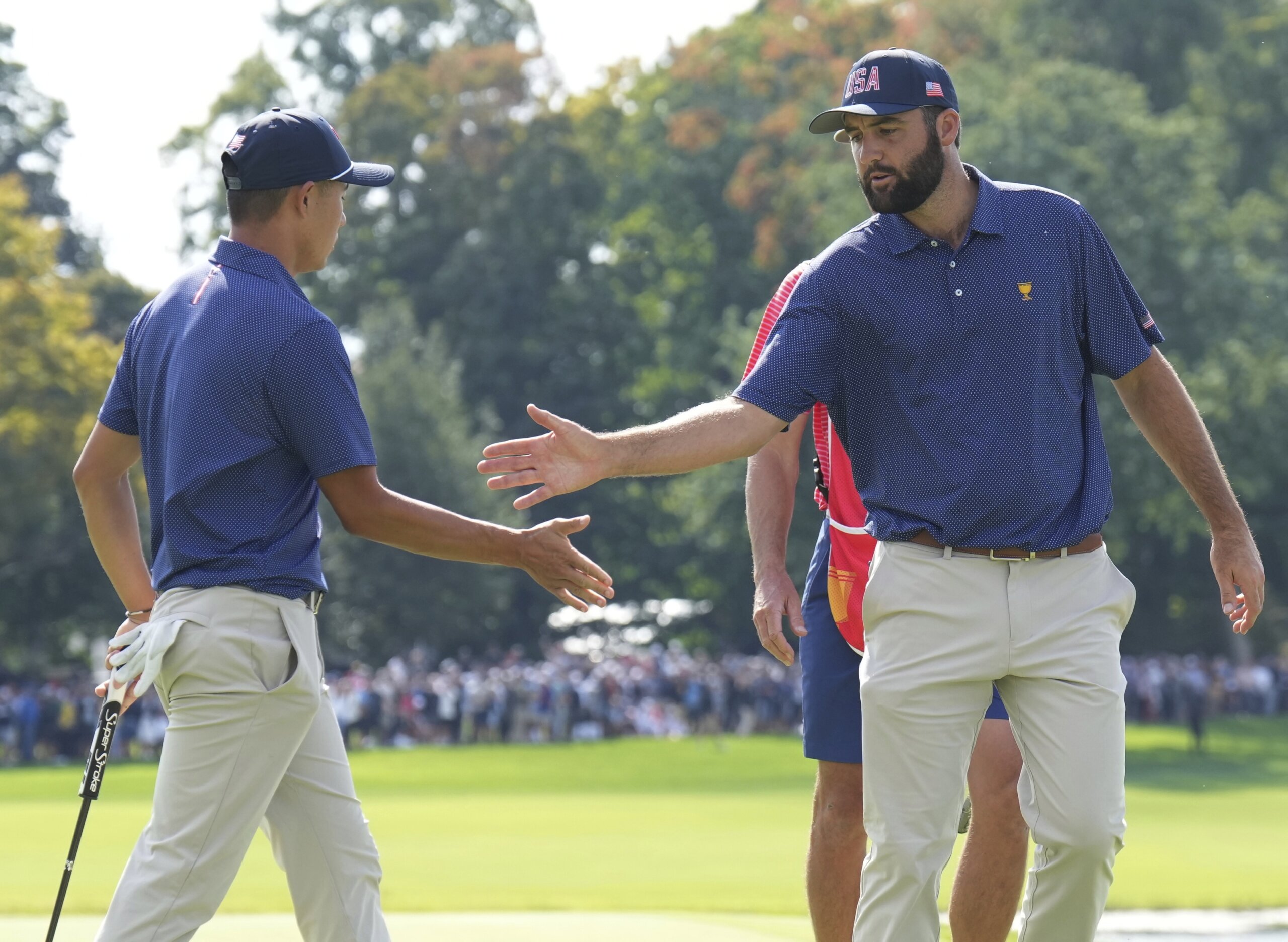 Americans restore the lead in fogdelayed Presidents Cup WTOP News