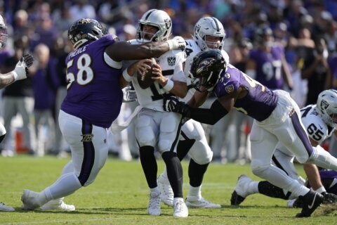 Ravens still waiting for their defense to improve after a rough day in Cleveland