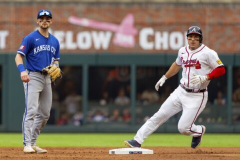 NL playoff matchups pending Mets-Braves makeups on Monday. AL set with Astros-Tigers and O's-Royals