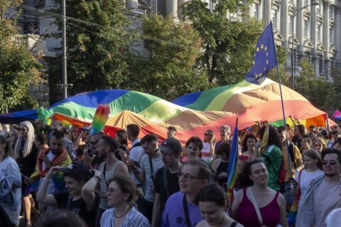 Pride march held in conservative Serbia under heavy police protection