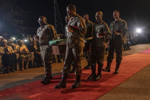 Remains of South African freedom fighters arrive home from Zimbabwe and Zambia