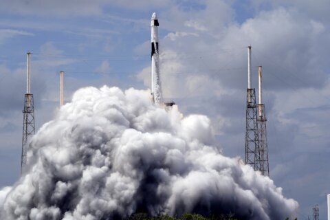 Stuck NASA astronauts welcome SpaceX capsule that'll bring them home next year