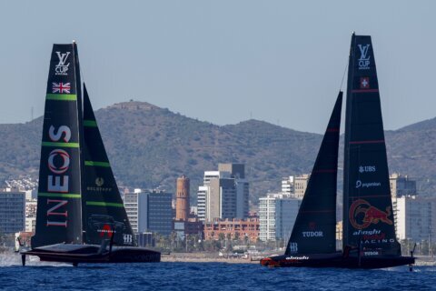 American Magic and Alinghi win to avoid elimination in America’s Cup