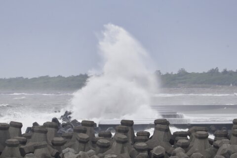 Taiwan shuts schools and offices ahead of likely direct hit from powerful typhoon