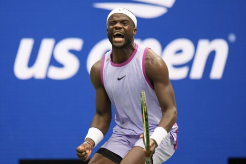 Frances Tiafoe has been fined $120,000 but not suspended for cursing at a tennis umpire