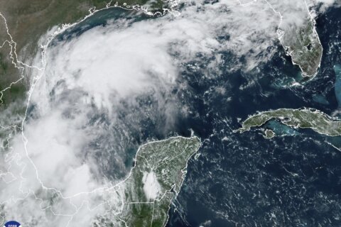 Tropical system expected to strengthen near Mexico and Texas and bring heavy rains, forecasters say