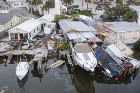 Supplies are rushed to North Carolina communities left isolated after Helene