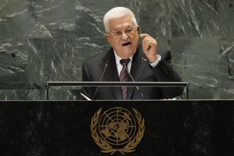 Leader of Palestinian Authority denounces Israeli Gaza offensive at UN, insists: 'We will not leave'