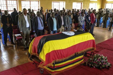 Ugandan Olympic athlete who died after her partner set her on fire gets a military funeral