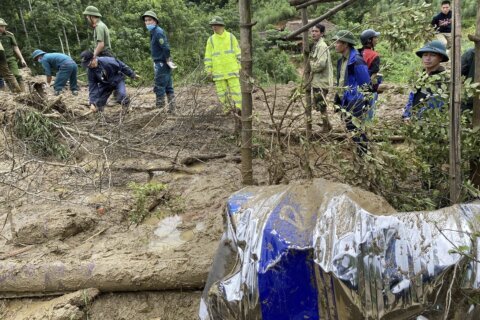 Death toll climbs to 199 in Vietnam as typhoon’s aftermath brings flash floods and landslides