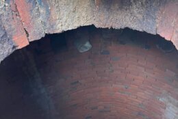 The last time that the cistern probably saw the light of day was 1857, according to experts. (Courtesy Smithsonian Institution)