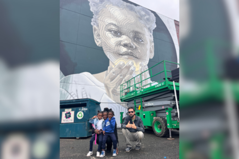 ‘I knew I named her Unique for a reason’: Anacostia girl chosen as face of new public mural in DC