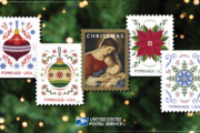 This year's USPS holiday stamps have a local connection