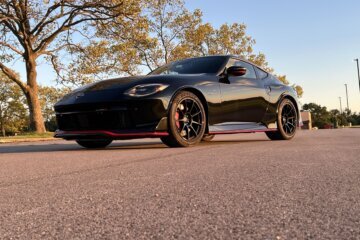 The Nissan Z NISMO is hardcore track ready sports car with more power and improved handling to make a better driving experience. (WTOP/Mike Parris)