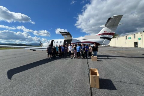 Volunteer pilots transport thousands of pounds worth of supplies from Va. to Hurricane Helene victims