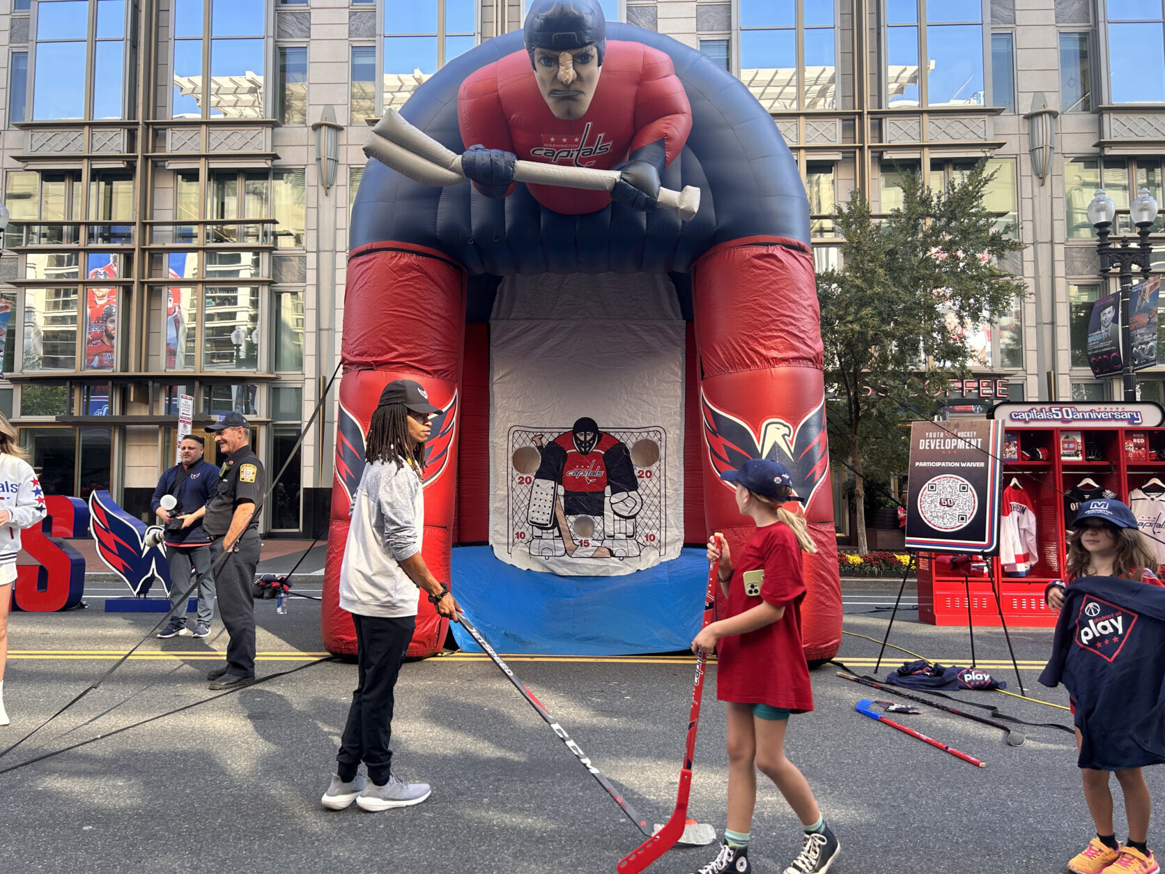 Washington Capitals' 50th season opener