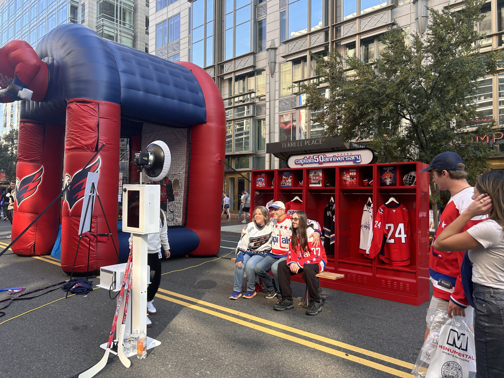 Washington Capitals' 50th season opener