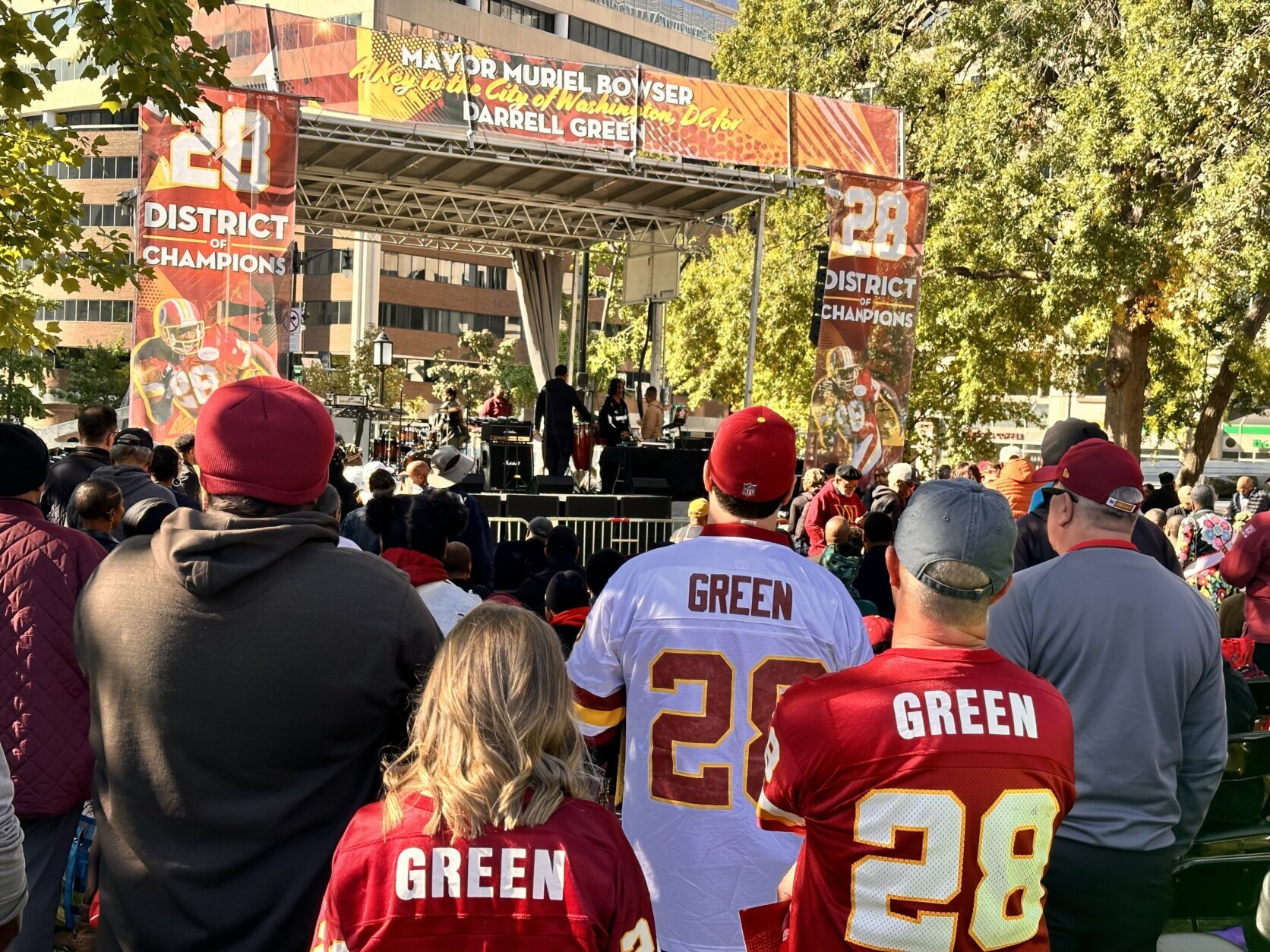 Celebrações de Darrell Green