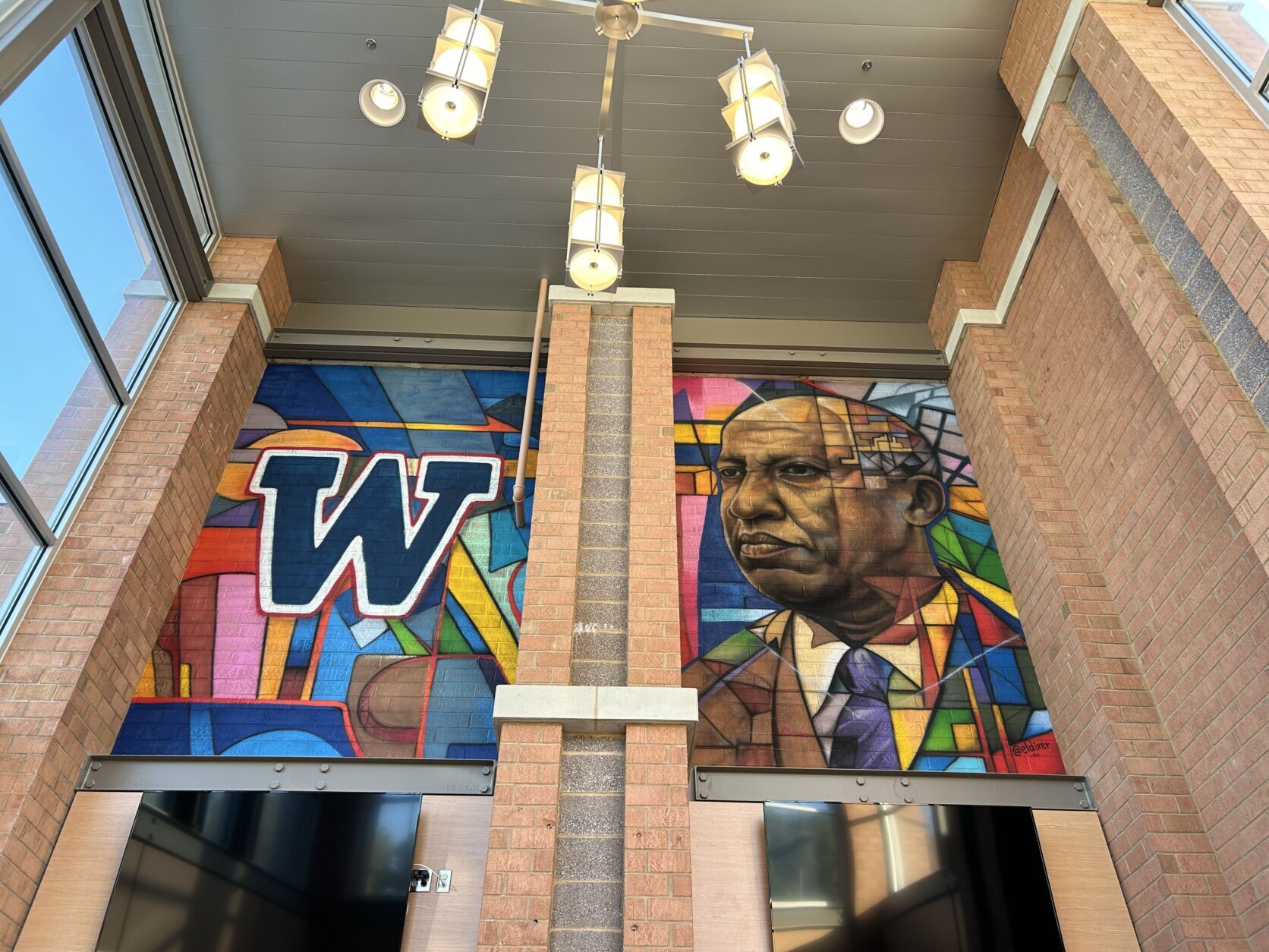 Woodson High School mural