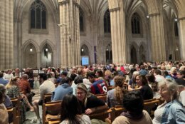 Hundreds of people gathered at the Washington National Cathedral in D.C. for no other purpose than to sing together on Oct. 23, 2024.