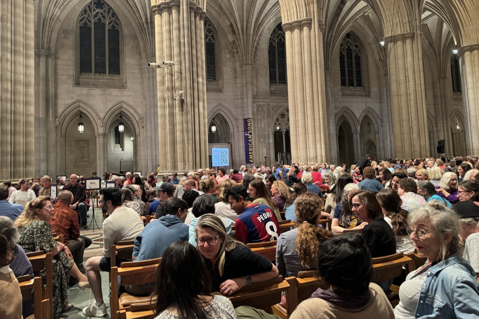 Community sing fills Washington National Cathedral – WTOP News