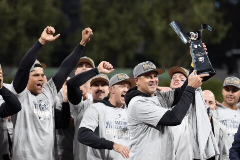 Everything is warmups for the New York Yankees until they get to the World Series