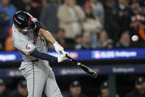 Fry’s 2-run homer, squeeze bunt lead Guardians over Tigers 5-4 and force ALDS Game 5