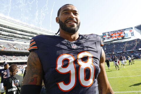 Bears’ Sweat says he was ‘a little offended,’ but didn’t take it personally after Commanders trade