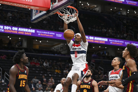 Coulibaly scores career-high 27, Wizards sweep home-and-home against Atlanta with 133-120 victory