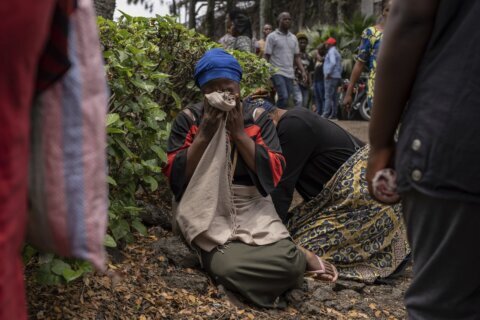 At least 78 people died when a boat with 278 passengers capsized in eastern Congo, official says