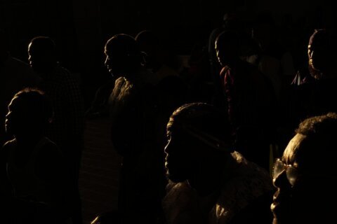 In annual religious pilgrimage, Panamanians crawl to reach the Black Christ of Portobelo