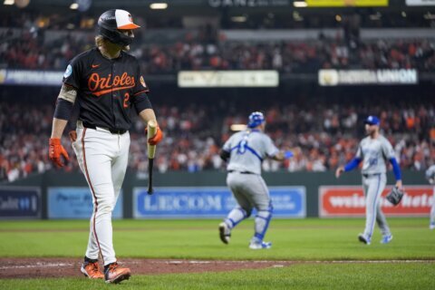 Orioles get swept out of the playoffs in their only series for a second consecutive year