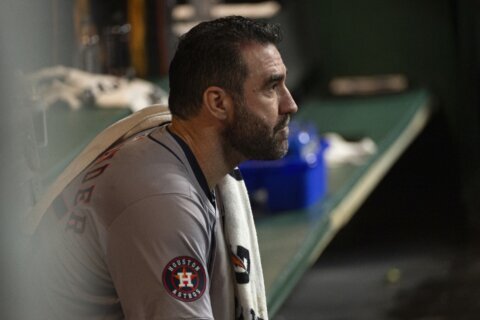 Justin Verlander left off Astros' Wild Card Series roster, but Yordan Alvarez is back