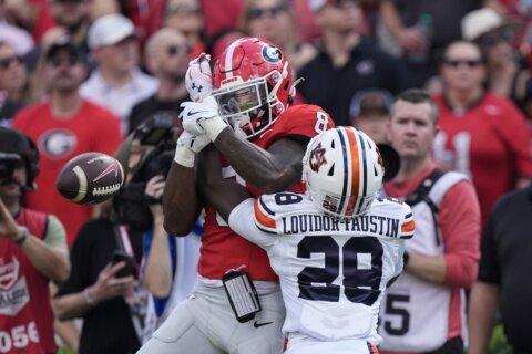 Georgia WR Colbie Young arrested on charges of battery and assault on an unborn child