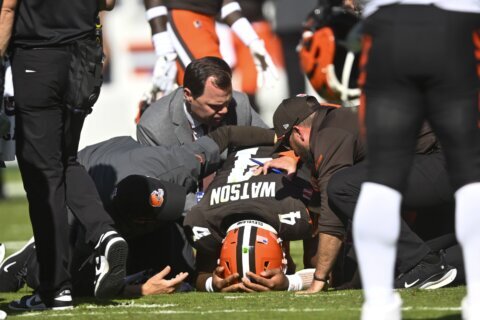 Browns QB Deshaun Watson has surgery to repair ruptured Achilles tendon. Team expects full recovery