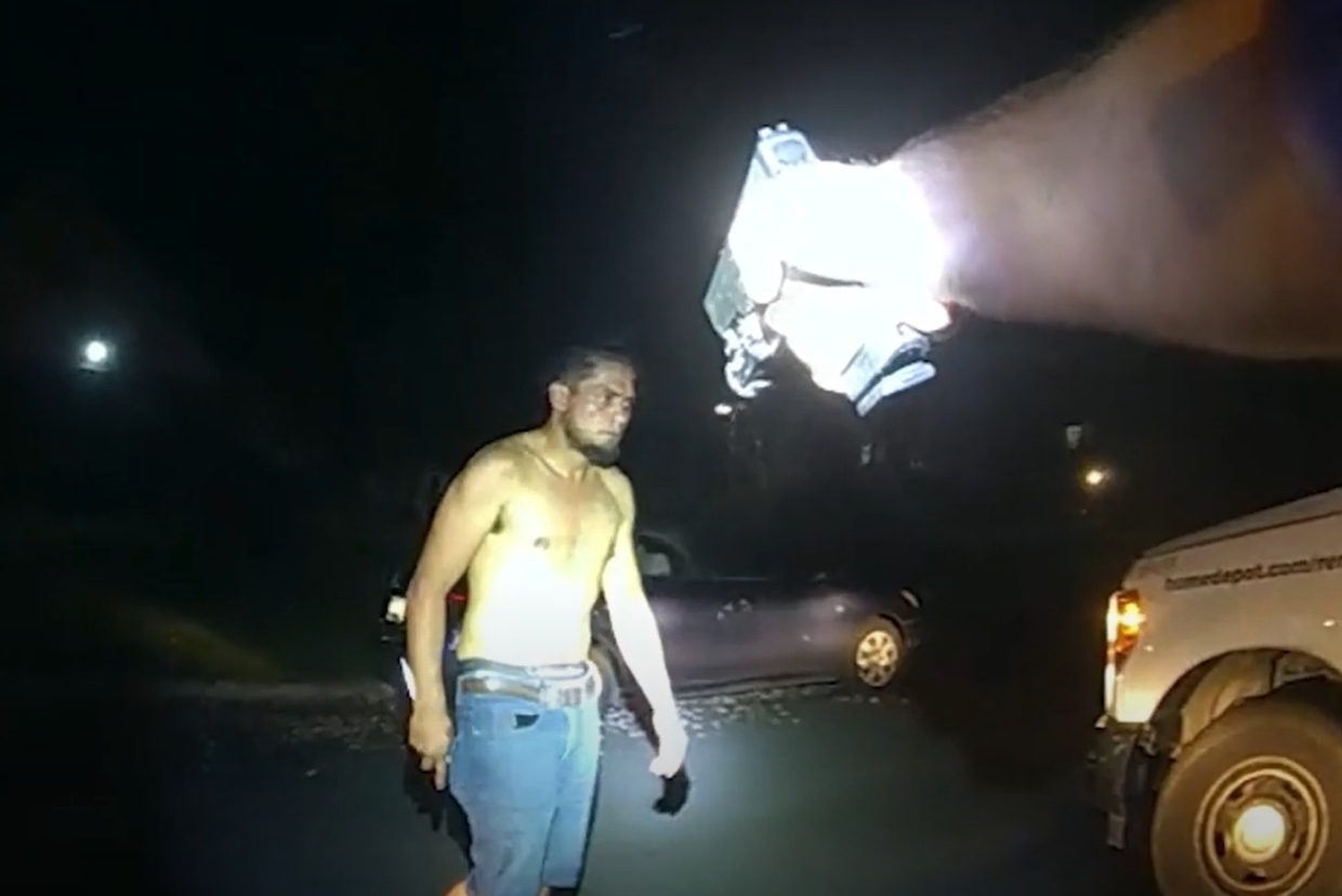 Bodycam footage shows what led Montgomery Co. police to shoot and kill man armed with grill fork  - News