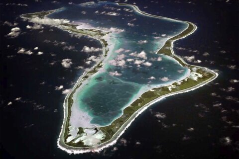 UK gives sovereignty of the Chagos Islands to Mauritius. The US base on Diego Garcia stays