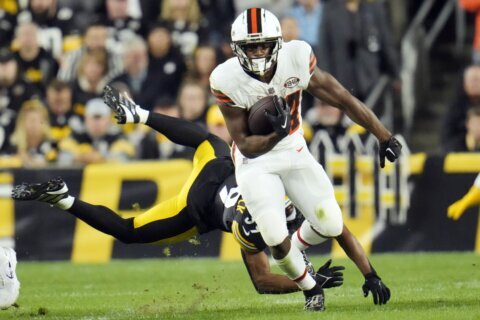 Nick Chubb grateful, thankful as he returns to field with Browns after second major knee injury