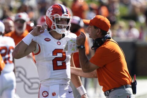 No. 9 Clemson is rolling as it contends for ACC title and a return to the College Football Playoff