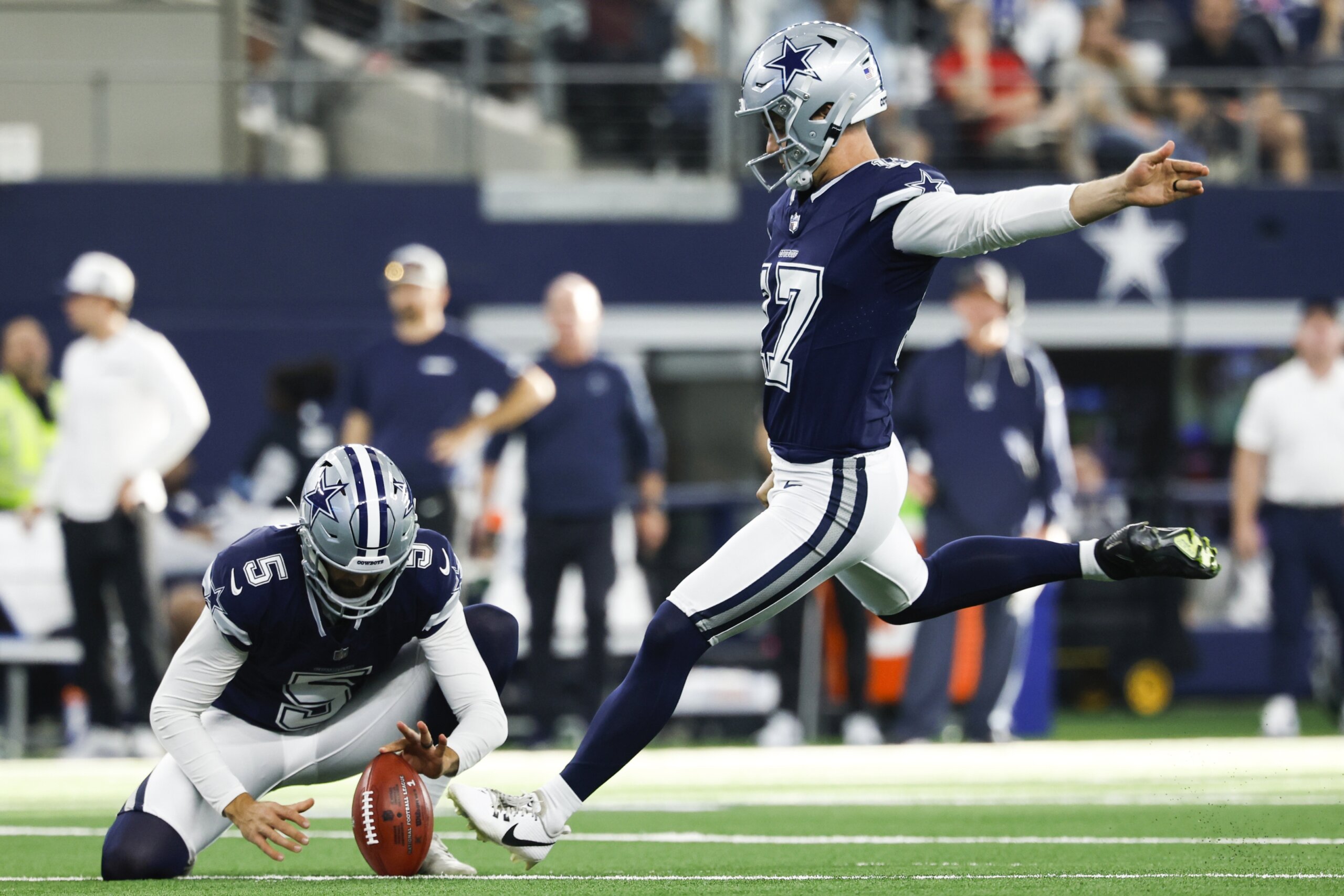 Brandon Aubrey thought being the Cowboys kicker would mean no jury duty