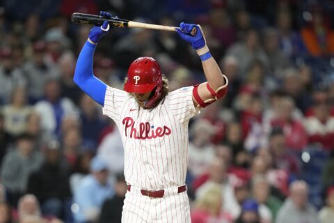 Phillies bench slumping third baseman Alec Bohm in Game 2 of the NLDS