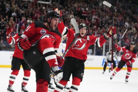 Devils beat Sabres 4-1 in NHL regular-season opener in Prague