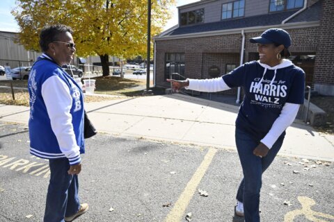 Inspired by Harris, many Black sorority and fraternity members are helping downballot races