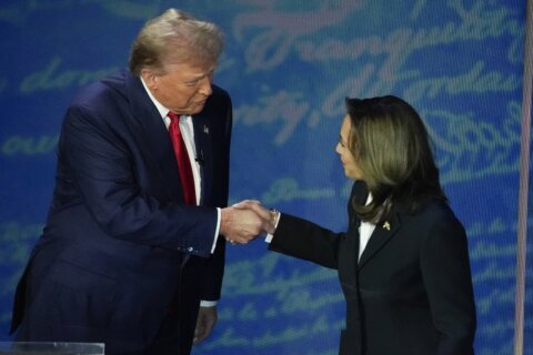 Trump delivers a pointed and at times bitter speech at Al Smith charity dinner