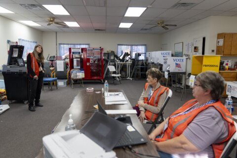 A hurricane's historic destruction hasn't stopped North Carolina election workers and voters