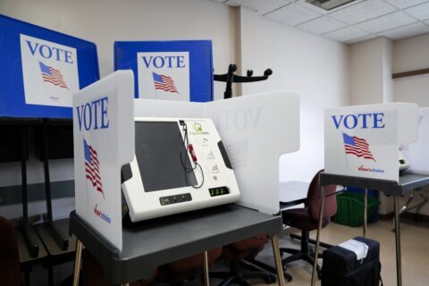 Electoral battleground North Carolina starts early in-person voting while recovering from Helene