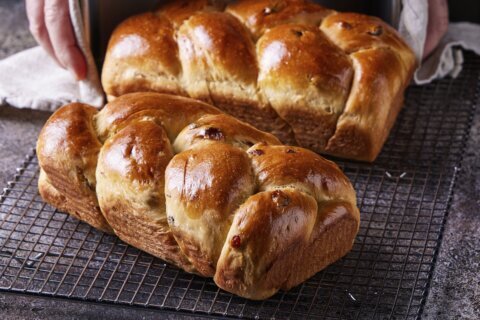 A water roux keeps challah tender and fluffy