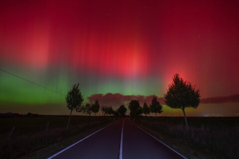 Germany Northern Lights Solar Storm