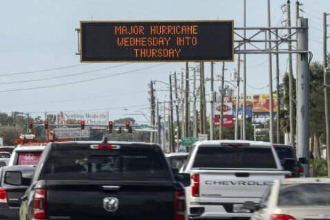 ‘It’s time to go’: Residents flee as Milton barrels toward Florida